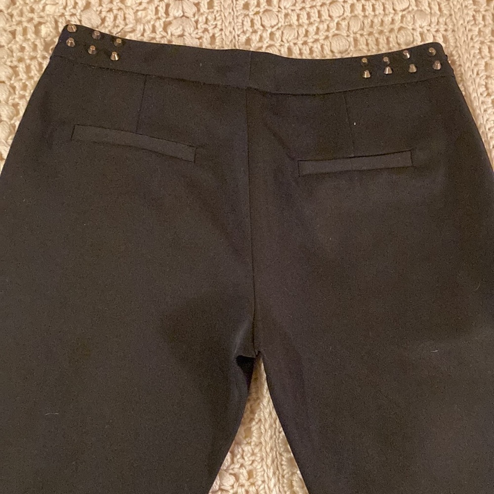 🌈 Studded waist black chino by amy w.h. Size M - Picture 6 of 6